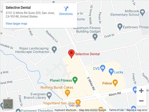 Get Directions to Selective Dental Serving Bay Area, San Jose, CA