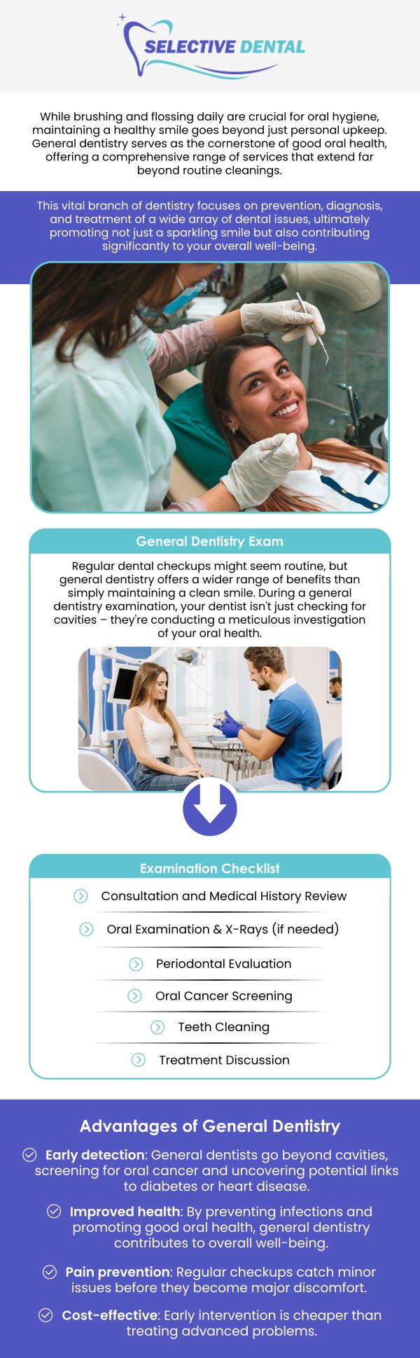 General dentistry is essential for maintaining overall oral health, and at Selective Dental, Dr. Victoria Vuong, DDS, is committed to providing comprehensive care to patients. From routine check-ups and cleanings to advanced restorative treatments, our team focuses on preventing and treating dental issues to keep your smile healthy and bright. With expertise and dedication to patient comfort, we ensure each visit is tailored to your unique needs, promoting lasting oral health for years to come. For more information, contact us or schedule an appointment online. We are conveniently located at 3151 South White Road, Suite 203 San Jose, CA 95148. General dentistry is essential for maintaining overall oral health, and at Selective Dental, Dr. Victoria Vuong, DDS, is committed to providing comprehensive care to patients. From routine check-ups and cleanings to advanced restorative treatments, our team focuses on preventing and treating dental issues to keep your smile healthy and bright. With expertise and dedication to patient comfort, we ensure each visit is tailored to your unique needs, promoting lasting oral health for years to come. For more information, contact us or schedule an appointment online. We are conveniently located at 3151 South White Road, Suite 203 San Jose, CA 95148.